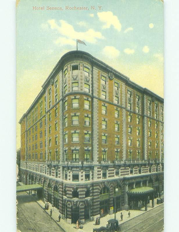 Divided Back SENECA HOTEL Rochester New York NY HQ5106