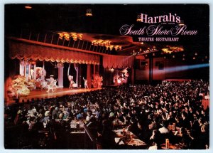 LAKE TAHOE, NV~ South Shore Room HARRAH'S CLUB Casino Highway 50 ~ 5x7 Postcard