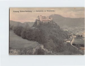 Postcard Richterhöhe am Mönchsberg Festung Hohen Salzburg Austria