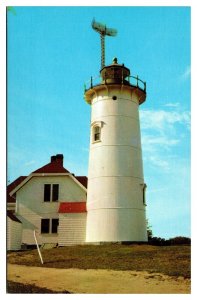 Vintage Chatham Light, Cape Cod, MA Postcard