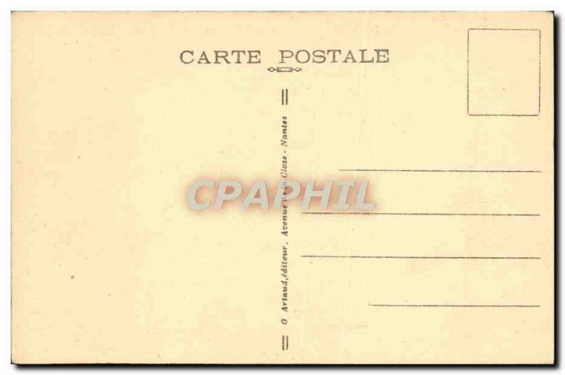 Old Postcard Quimperle L & # 39Eglise Holy Cross The Jube