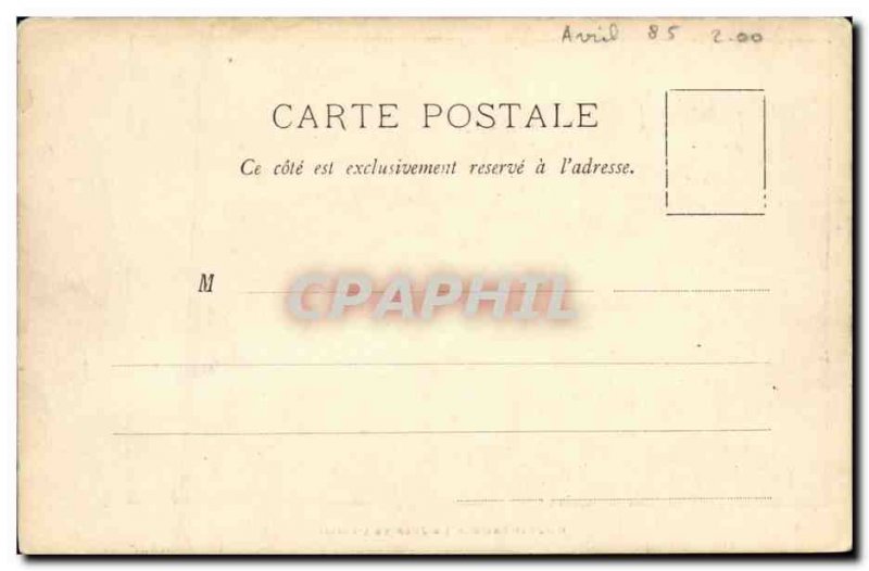 Moulineaux Old Postcard The swear the & # 39eglise Saint Jacques