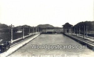 Real Photo Miraflores Locks Panama Canal Panama Unused 