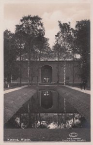 Varmlands Museum Karlstad Museet Sweden Old Real Photo Postcard