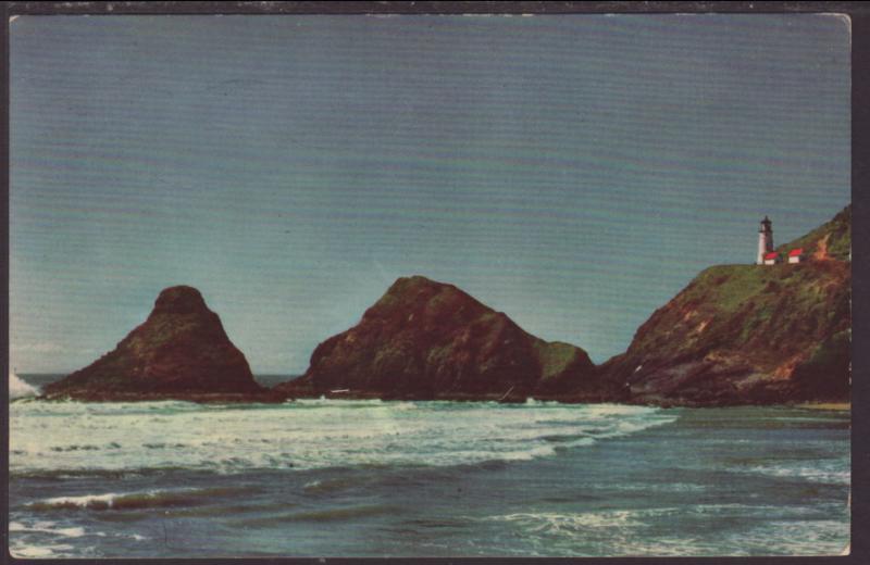 Heceta Head,OR Postcard BIN