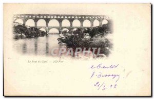 Old Postcard Pont du Gard