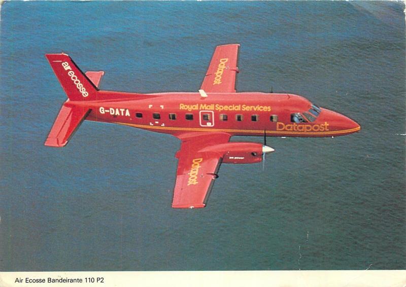 Royal Mail Special Services Air Ecosse Bandeirante 110 P2 plane