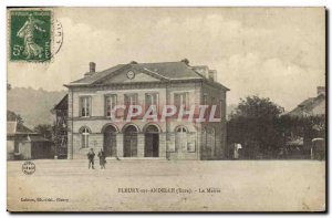 Postcard Old Fleury-sur-Andelle The Mayor