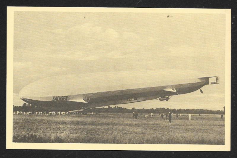 ZEPPELINS Pictured on (12) Postcards Unused OLDER REPRINTS