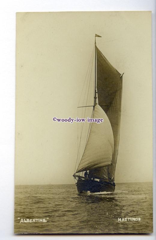 cb1086 - Sailing Ship - Albertine - postcard