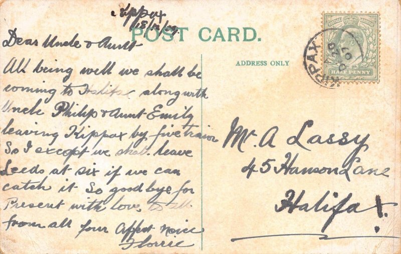 A738 Comic Humor 1907 Mistakes will Occur We do not accept buttons postcard