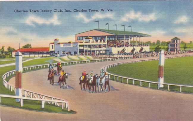 Horse Racing at Charles Town Jockey Club WV West Virginia