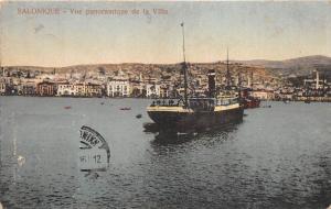 BF36964 salonique vue panoramique de la ville ship greece
