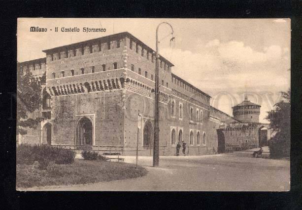 039470 ITALY Milano - Il Castello Sforzesco Vintage 