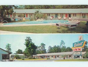 Unused Pre-1980 QUAIL INN MOTEL Statesboro Georgia GA s2807-12