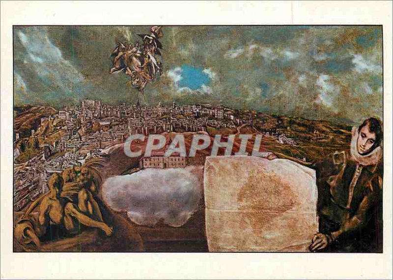 Postcard Modern Toledo Museum of Greco Greco Domenikos said Theotokopoulos Do...