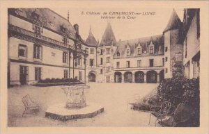 France Chateau de Chaumont-sur-Loire Interieur de la Cour