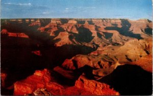 Maricopa Point Grand Canyon National Park Arizona Overlook Chrome Postcard