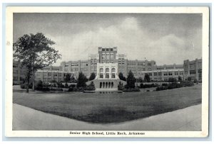 1942 Senior High School Exterior Little Rock Arkansas AR Posted Vintage Postcard