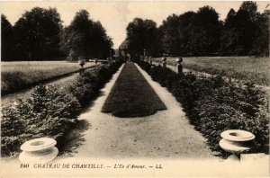 CPA Chantilly- Chateau, Ile d'Amour FRANCE (1008745)