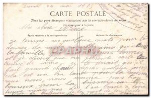 Old Postcard J & # 39ai Picked these flowers for you Army Man