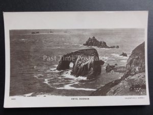 Cornwall: Enys. Dodnan - Lands Ends - Old RP Postcard