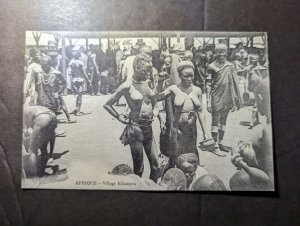 Mint British East Africa RPPC Postcard Kikouyou Village in Africa