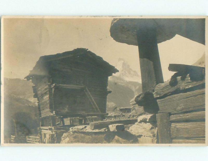 old rppc SPEICHER - APPENZELL AUSSERRHODEN Near Zermatt Switzerland i3384