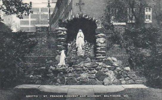 Maryland Baltimore Grotto Saint Frances Convent And Academy