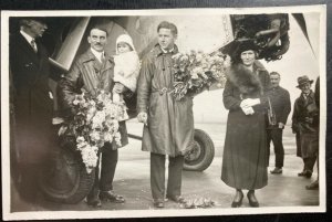 Mint RPPC Real Picture Postcard Early Aviation Scene