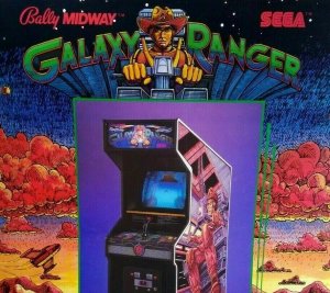 Galaxy Ranger Arcade Flyer Original 1984 Vintage Laser Game Artwork 8.5 x 11