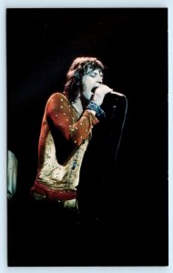 MICK JAGGER Musician Singer ROLLING STONES in 1978 Coral Lee Postcard