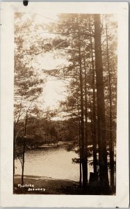 Muskoka Scenery Ontario ON Lake 1925 Bracebridge Duplex Cancel RPPC Postcard H14