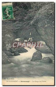 Old Postcard The Dauphine Sassenage the Furon Gorge