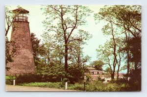 Barcelona Lighthouse Chautauqua New York NY UNP Chrome Postcard Q12