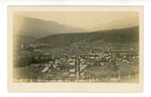 NH - Gorham.  Bird's Eye View     RPPC