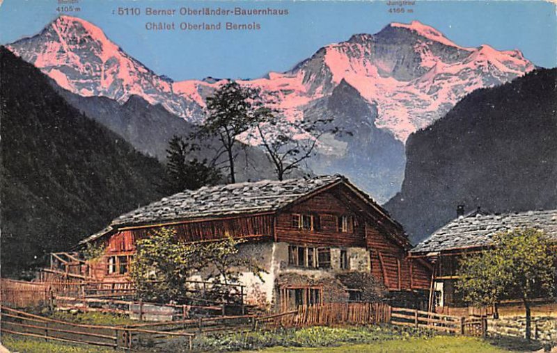Berner Oberlander Bauernhaus Switzerland 1929 