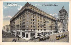 Corner Market, New Montgomery Streets Palace Hotel San Francisco CA