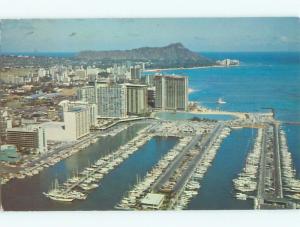 Pre-1980 AERIAL VIEW OF TOWN Honolulu Hawaii HI n3385