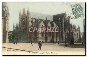 Bordeaux - L & # 39Eglise Saint Michel - Old Postcard