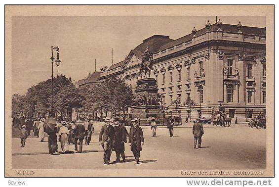 Berlin , Germany , Unter den Linden- Bibliothek , 00-10s