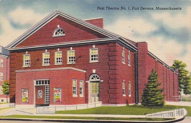 Massachusetts Ayer Fort Devens Post Theatre No 1