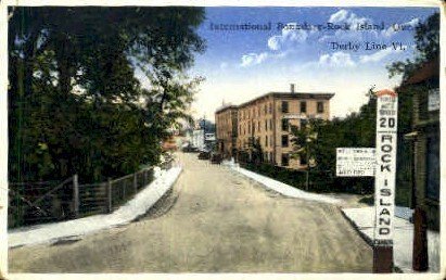 Rock Island - Derby Line, Vermont VT  