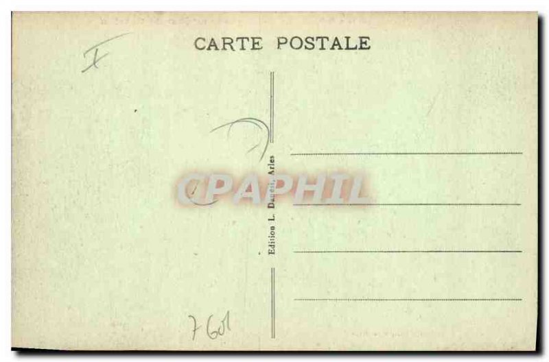 Old Postcard Arles Arenes one day Bullfight