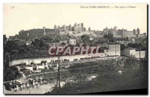 Old Postcard Cite Carcassonne shooting the West