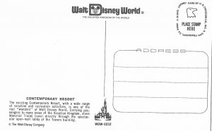 Walt Disney World Florida Monorail leaving Open Mall Lobby