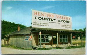 Postcard - Renfro Valley Country Store - Mount Vernon, Kentucky