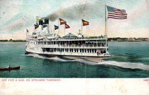 Michigan - Paddle Wheel Steamer Tashmoo - Lake Huron & St. Clair - 1911