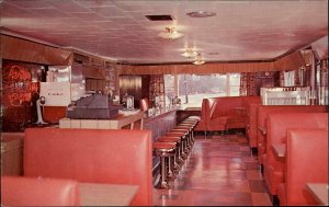 Searsport Maine ME Light's Motel and Restaurant Diner Mid-Century Modern PC