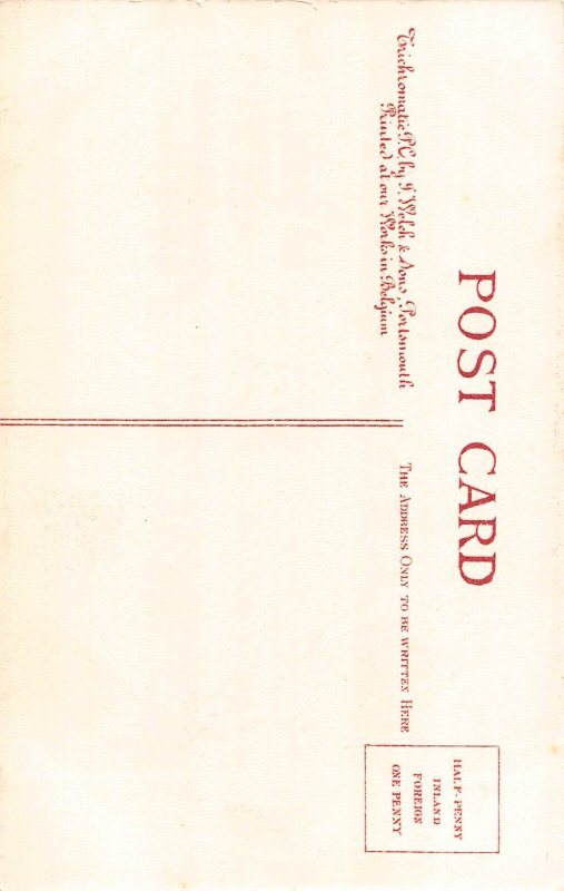 A734 Proverbs Couple Kissing Love Make Hay while the sun shines  postcard